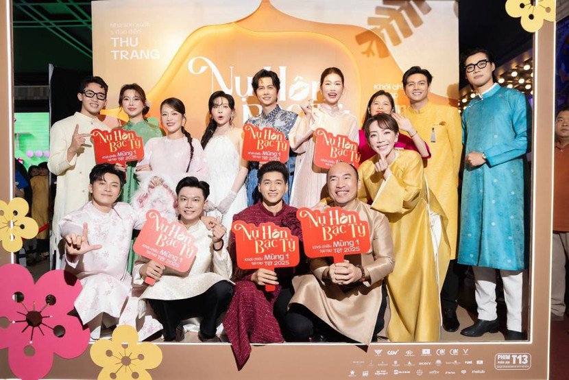 Dàn diễn viên của "Nụ hôn bạc tỷ" háo hức chờ ngày phim ra rạp