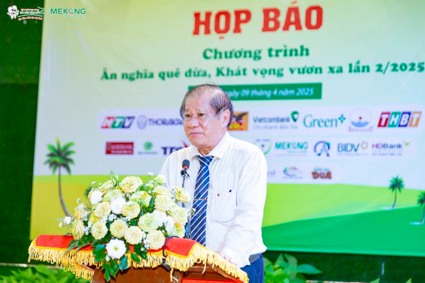 Ông Lê Tấn Bửu, Trưởng Ban liên lạc Đồng hương Bến Tre tại TP.HCM