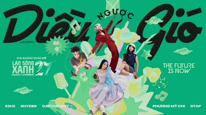 Bài hát chủ đề của Làn Sóng Xanh 2024 đang trở nên phổ biến trên mạng xã hội