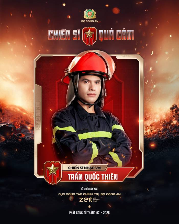 Trần Quốc Thiên sẽ hội ngộ các anh tài Tiến Luật, Song Luân, Liên Bỉnh Phát sau "Anh trai vượt ngàn chông gai"