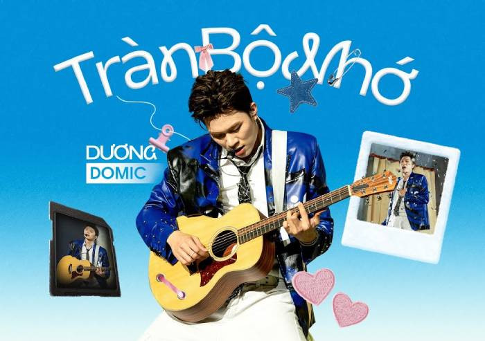 "Tràn bộ nhớ" - một ca khúc khác của Dương Domic cũng nằm trong top những ca khúc được công bố ở tuần đầu tiên