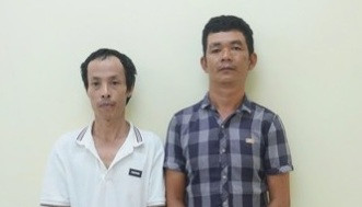 Các đối tượng Hà (bên trái), Phước Các đối tượng Hà (bên trái), Phước