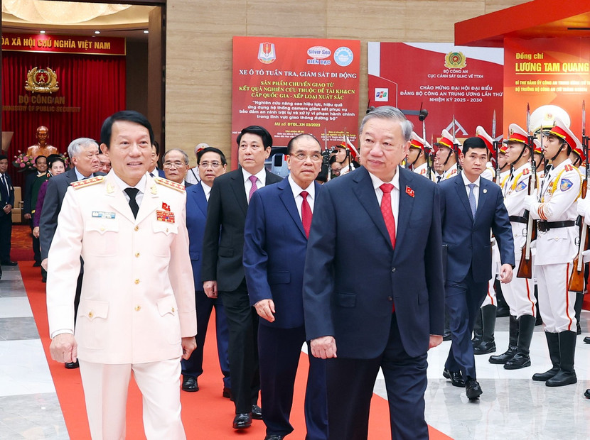 Khai mạc Đại hội đại biểu Đảng bộ Công an Trung ương lần thứ VIII, nhiệm kỳ 2025 – 2030 ảnh 1