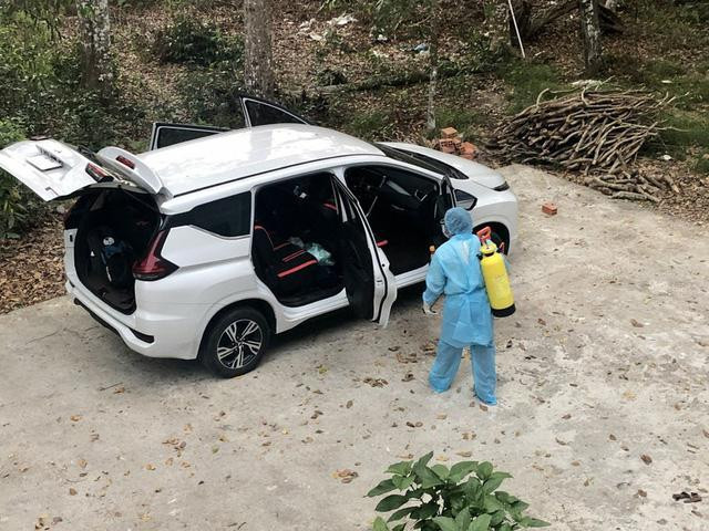 Chiếc xe chở BN 1440 từ An Giang đi Long An