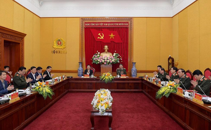 Toàn cảnh buổi làm việc