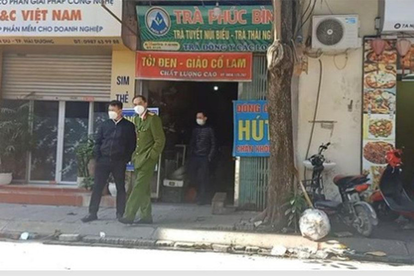 Khu vực nơi xảy ra án mạng Khu vực nơi xảy ra án mạng