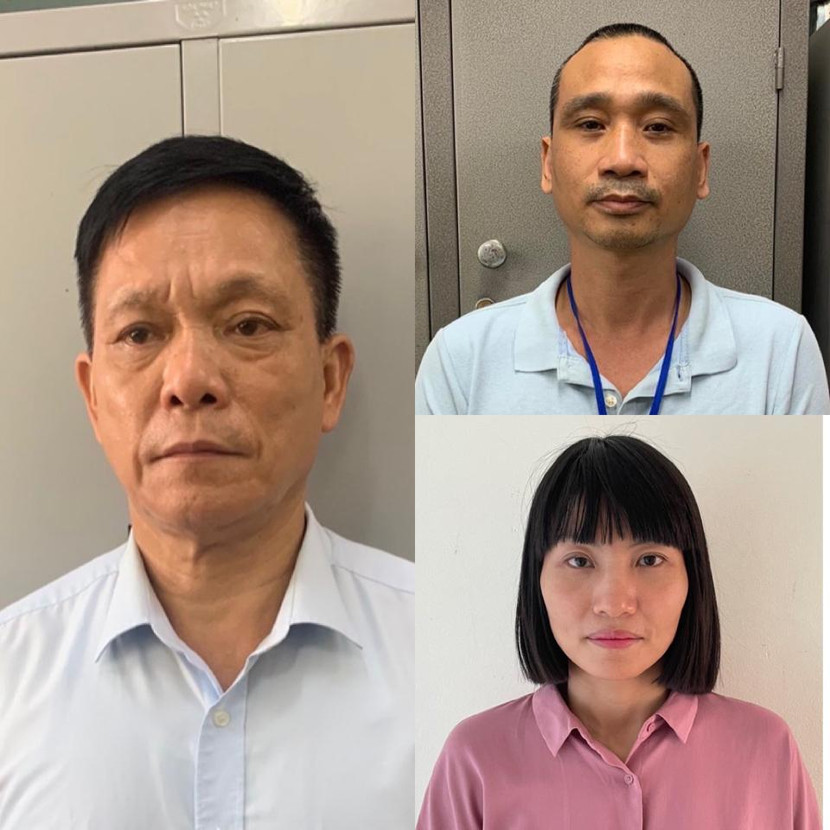 Các bị can trong vụ án