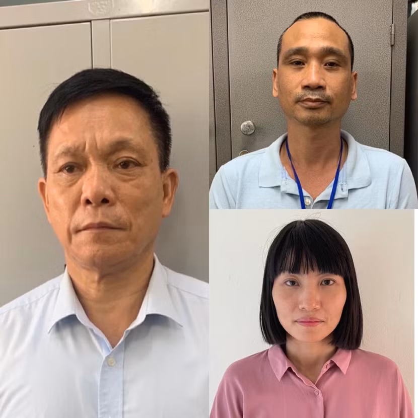 Các bị can trong vụ án