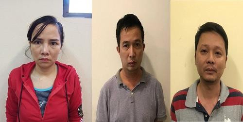 Các đối tượng chính trong vụ án