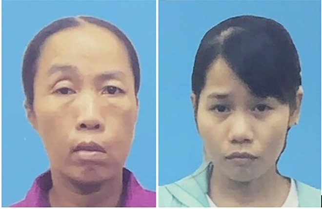 Các bị can trong vụ án