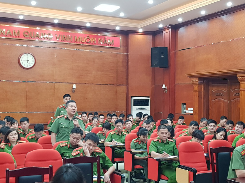 Những ý kiến đóng góp tâm huyết, xây dựng được CBCS gửi đến ban chỉ huy Công an quận