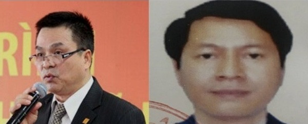 Các đối tượng Bùi Minh Chính và Trần Hữu Giang Các đối tượng Bùi Minh Chính và Trần Hữu Giang