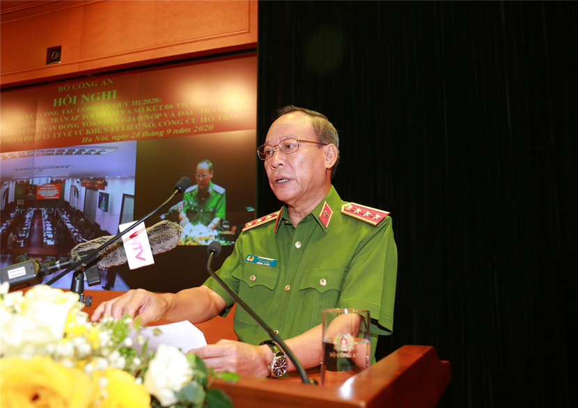 Thứ trưởng Lê Quý Vương phát biểu tại hội nghị