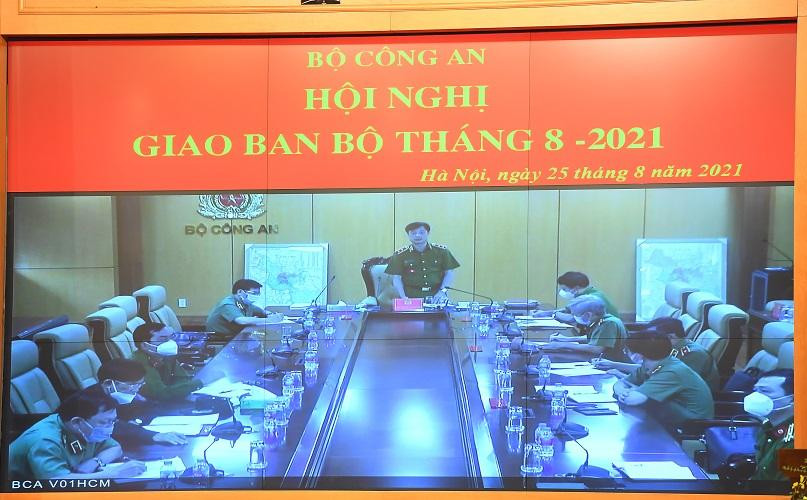 Trung tướng Nguyễn Duy Ngọc, Ủy viên Trung ương Đảng,Thứ trưởng Bộ Công an phát biểu tại hội nghị Trung tướng Nguyễn Duy Ngọc, Ủy viên Trung ương Đảng,Thứ trưởng Bộ Công an phát biểu tại hội nghị