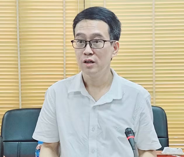 Phó Tổng Biên tập Báo Thanh tra, Thạc sỹ Đỗ Công Định trình bày kết quả nghiên cứu tại hội thảo