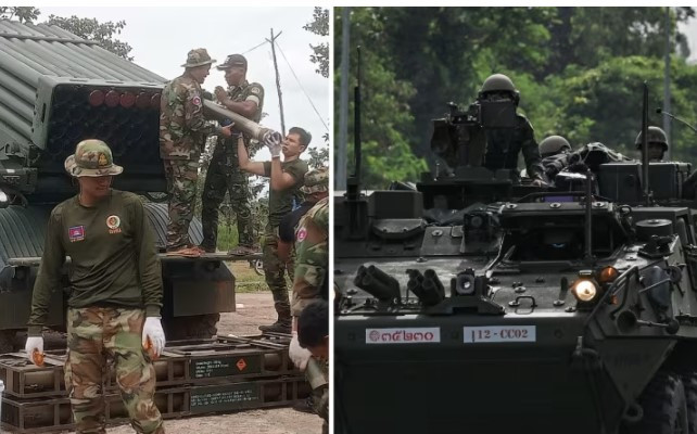 Quân đội Thái Lan và Campuchia triển khai lực lượng khi xung đột biên giới bùng phát