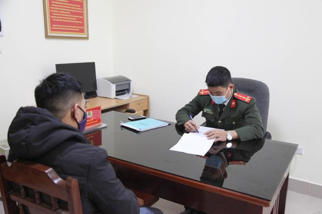Công an xử phạt nam thanh niên 30 tuổi