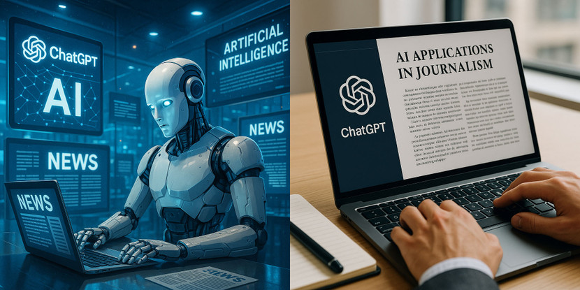 Những công cụ AI như Chat GPT đang dần trở nên quen thuộc đối với những nhà báo hiện đại trong việc thu thập thông tin hay biên tập nội dung