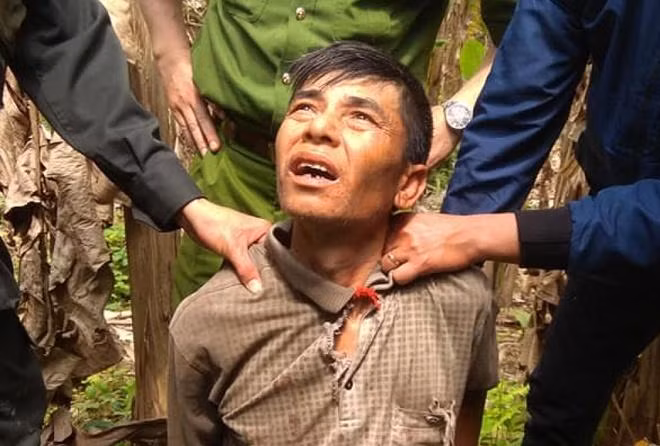 Đối tượng Đầm Văn Xuân bị bắt sau 5 giờ gây án