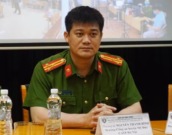 Thượng tá Nguyễn Thanh Bình, Trưởng Công an huyện Mỹ Đức