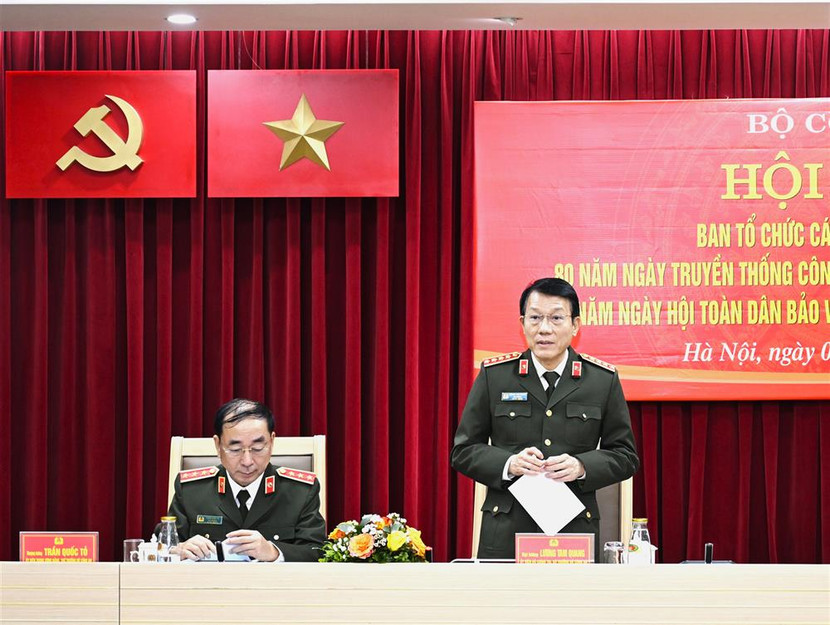 Bộ trưởng Lương Tam Quang phát biểu chỉ đạo hội nghị. Bộ trưởng Lương Tam Quang phát biểu chỉ đạo hội nghị.