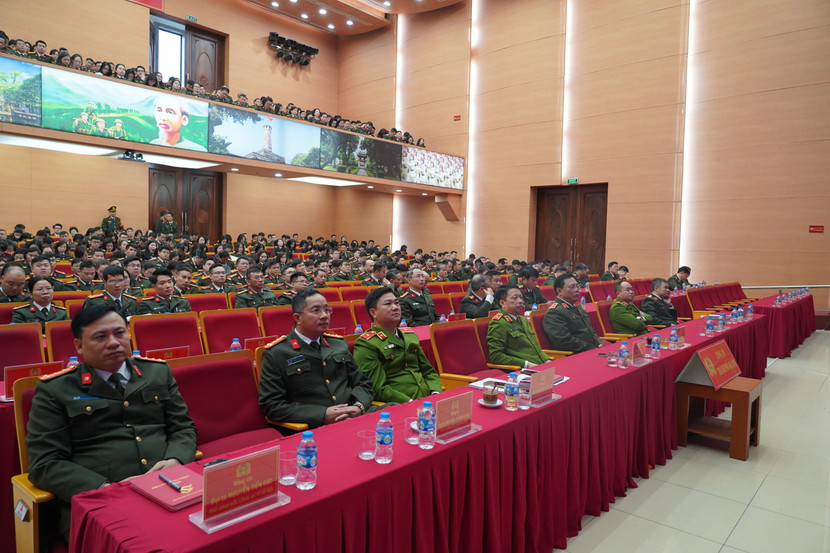 Hình ảnh tại điểm cầu CATP Hà Nội