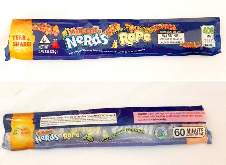 Mẫu vỏ &quot;kẹo&quot; mà nhóm học sinh ở Quảng Ninh ăn rồi phải vào bệnh viện cấp cứu