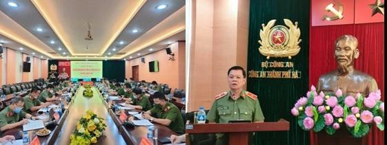 Thiếu tướng Đào Thanh Hải phát biểu chỉ đạo hội nghị Thiếu tướng Đào Thanh Hải phát biểu chỉ đạo hội nghị