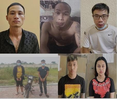 Chân tướng một số ổ nhóm, đối tượng cướp, cướp giật bị bắt giữ tại Hà Nội thời gian vừa qua