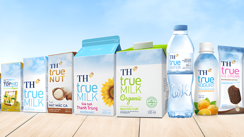 Một số sản phẩm nổi bật của Tập đoàn TH Một số sản phẩm nổi bật của Tập đoàn TH