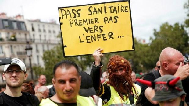 Pháp đã siết chặt một số biện pháp kiềm chế dịch bệnh trước nguy cơ bùng phát làn sóng dịch thứ tư do biến thể Delta của virus SARS-CoV-2 gây ra Pháp đã siết chặt một số biện pháp kiềm chế dịch bệnh trước nguy cơ bùng phát làn sóng dịch thứ tư do biến thể Delta của virus SARS-CoV-2 gây ra