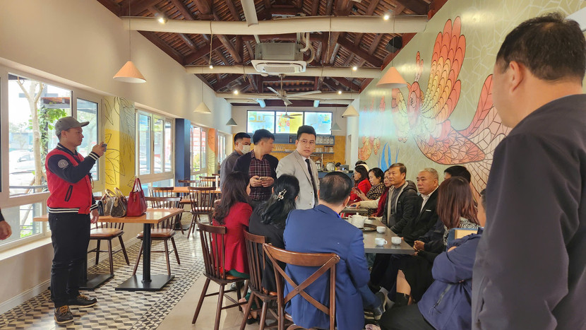 Hồ Quốc Thân tại thời điểm bị cơ quan công an khống chế