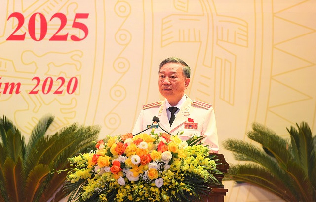 Đại tướng Tô Lâm phát biểu tại phiên trù bị Đại hội Đại tướng Tô Lâm phát biểu tại phiên trù bị Đại hội