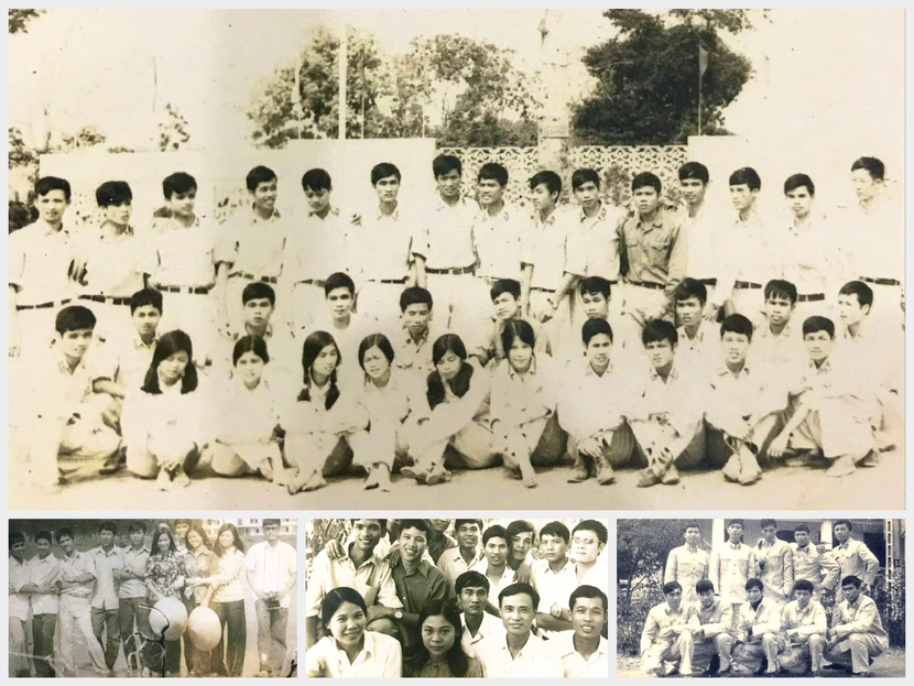 Những hình ảnh các học viên Khóa D1 - Học viện Cảnh sát Nhân dân thời sinh viên nửa thế kỷ trước