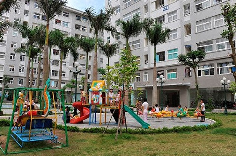 Sống ở chung cư nghĩa là sống trong một môi trường với rất nhiều tiện ích