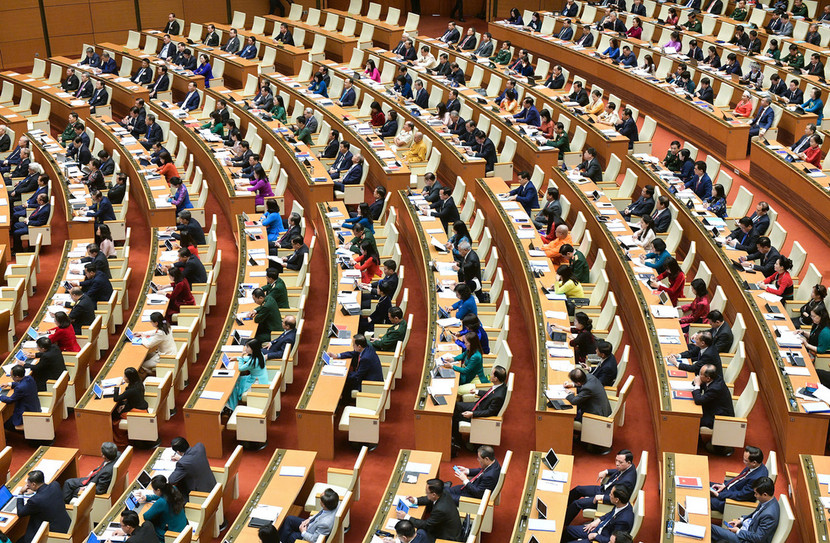 Quang cảnh phiên họp