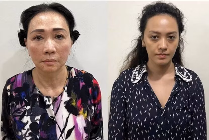 Bị can Trương Mỹ Lan và đồng phạm