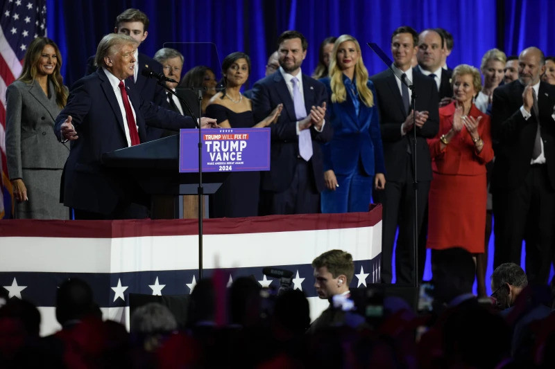 Nhiều lãnh đạo thế giới chúc mừng cựu Tổng thống Donald Trump khi ông tuyên bố giành chiến thắng trong cuộc bầu cử