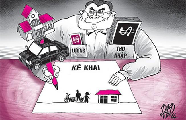 Cán bộ công chức kê khai tài sản gian dối sẽ bị kỷ luật (ảnh minh họa)