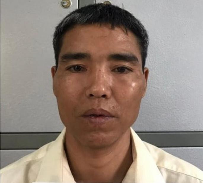 Đối tượng Hoa Văn Tiến tại cơ quan điều tra