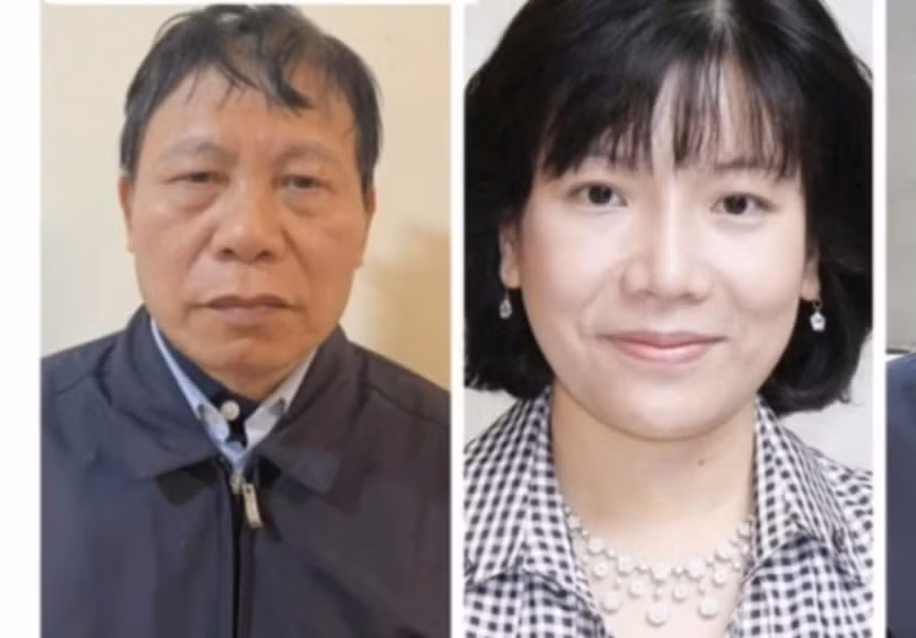 Cựu Bí thư tỉnh uỷ Bắc Ninh Nguyễn Nhân Chiến và bà chủ AIC Nguyễn Thị Thanh Nhàn.