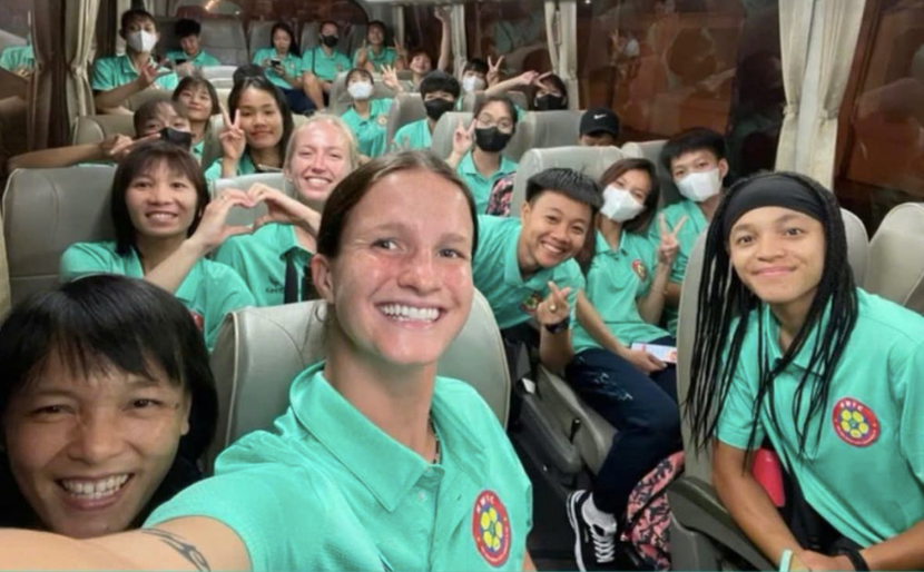 Ba ngoại binh cùng các cầu thủ nữ TP.HCM đặt mục tiêu vào tứ kết Cúp C1 châu Á 2024/2025