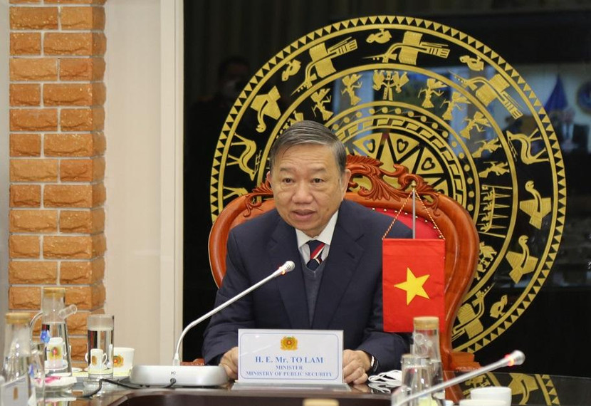 Bộ trưởng Tô Lâm phát biểu tại cuộc hội đàm Bộ trưởng Tô Lâm phát biểu tại cuộc hội đàm