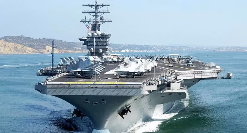 Hàng không mẫu hạm USS Nimitz của Mỹ bất ngờ được gọi trở về nước