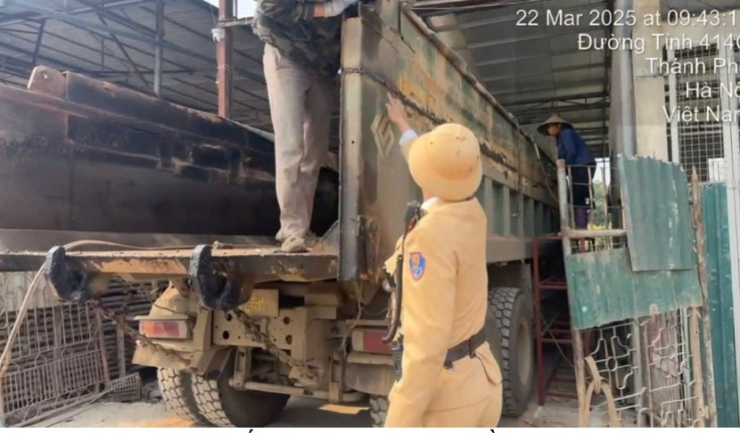 Phương tiện vi phạm bị yêu cầu hoàn trả theo đúng thiết kế