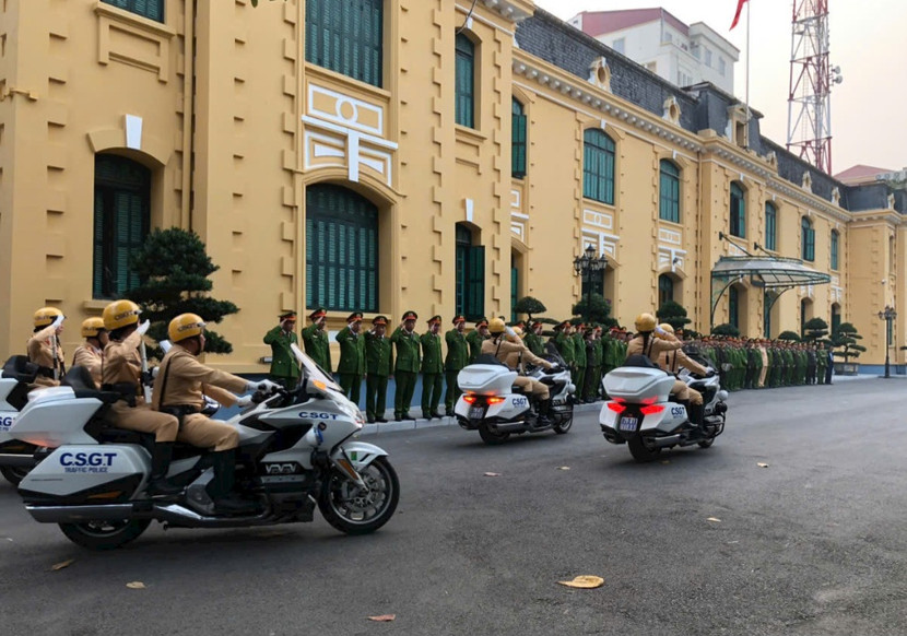 Đội hình tham dự lễ xuất quân Đội hình tham dự lễ xuất quân