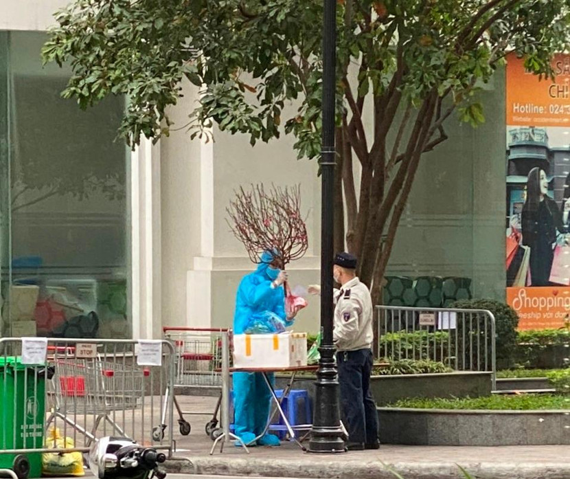 CAP Vĩnh Tuy những ngày này thực hiện nghiêm biện pháp phòng chống dịch bệnh Covid-19 trên địa bàn