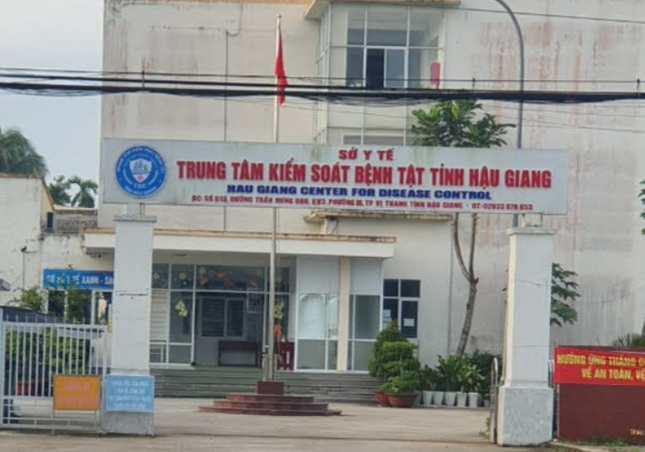 Trung tâm kiểm soát bệnh tật tỉnh Hậu Giang Trung tâm kiểm soát bệnh tật tỉnh Hậu Giang