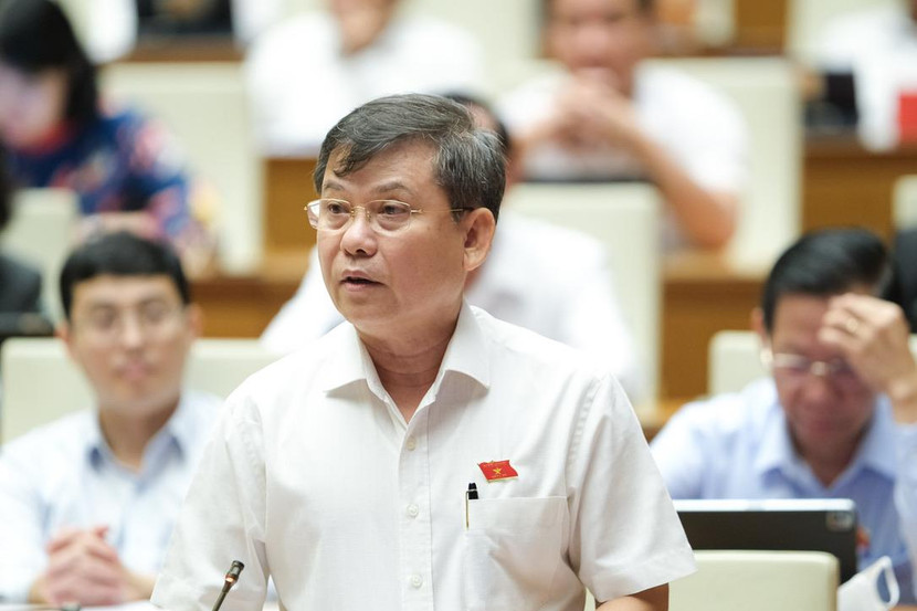 Viện trưởng Viện kiểm sát nhân dân Tối cao Lê Minh Trí phát biểu thảo luận