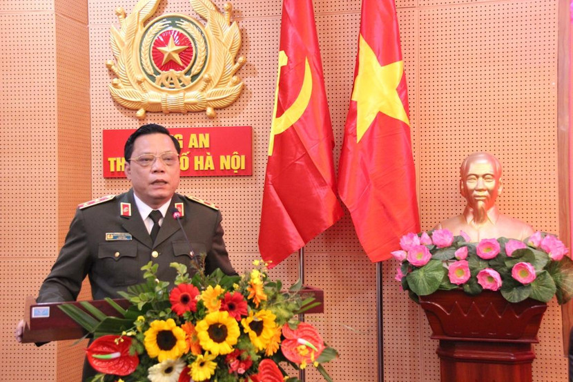 Trung tướng Nguyễn Hải Trung - Giám đốc CATP chủ trì, phát biểu tại hội nghị giao ban sáng 17-2 Trung tướng Nguyễn Hải Trung - Giám đốc CATP chủ trì, phát biểu tại hội nghị giao ban sáng 17-2